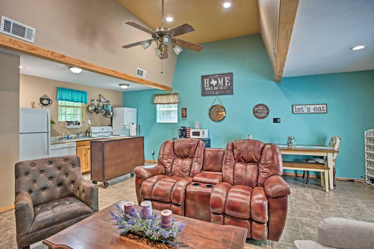 Lake Texoma Cabin - 1 Mi To Park And Boat Ramp! Willow Spring Eksteriør billede