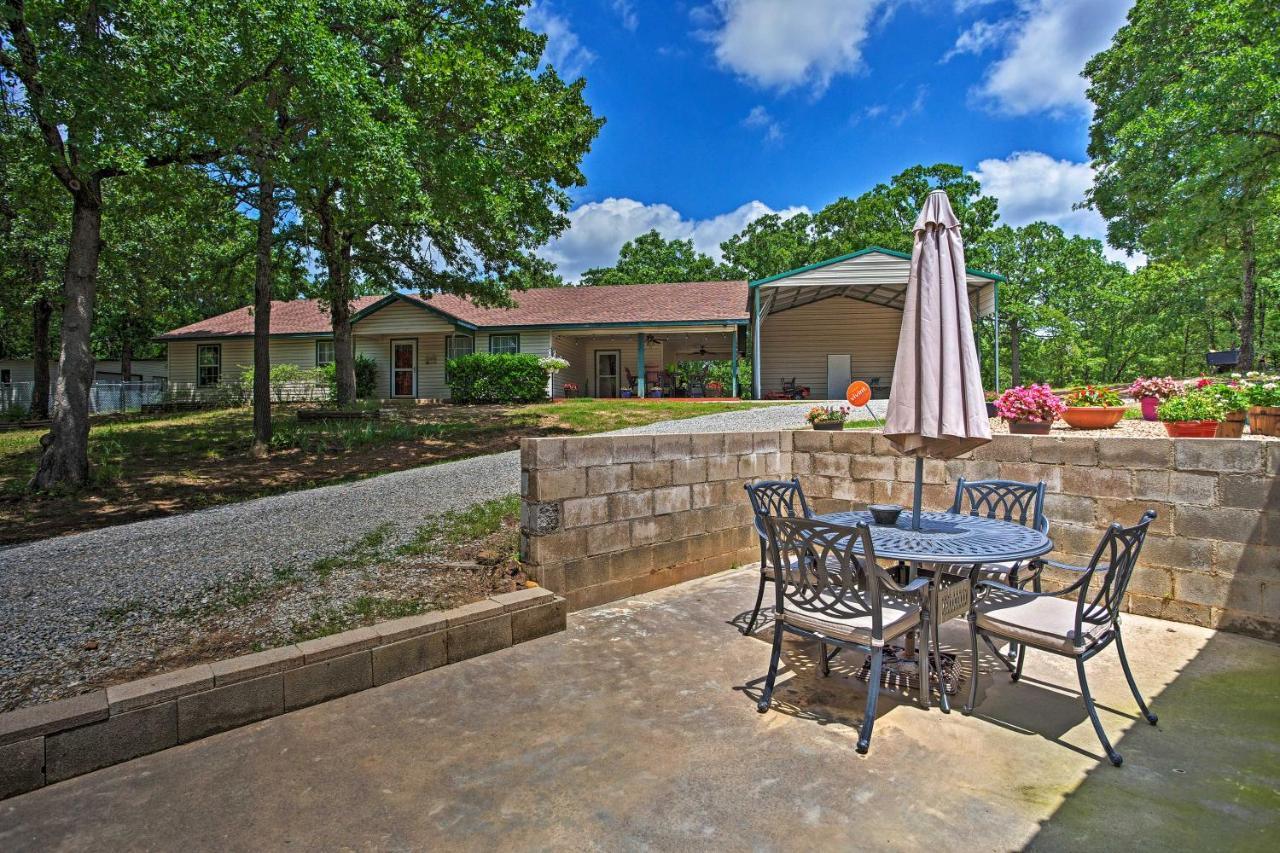 Lake Texoma Cabin - 1 Mi To Park And Boat Ramp! Willow Spring Eksteriør billede