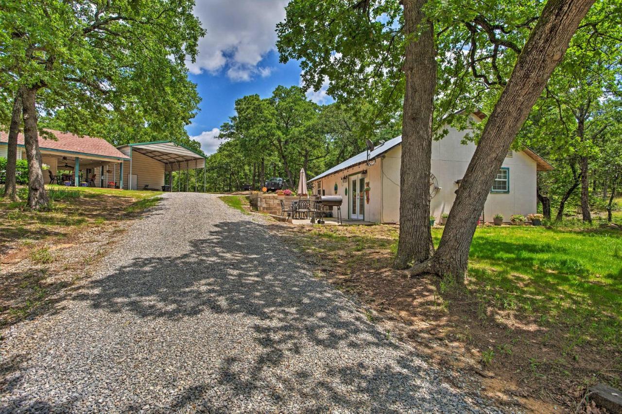 Lake Texoma Cabin - 1 Mi To Park And Boat Ramp! Willow Spring Eksteriør billede