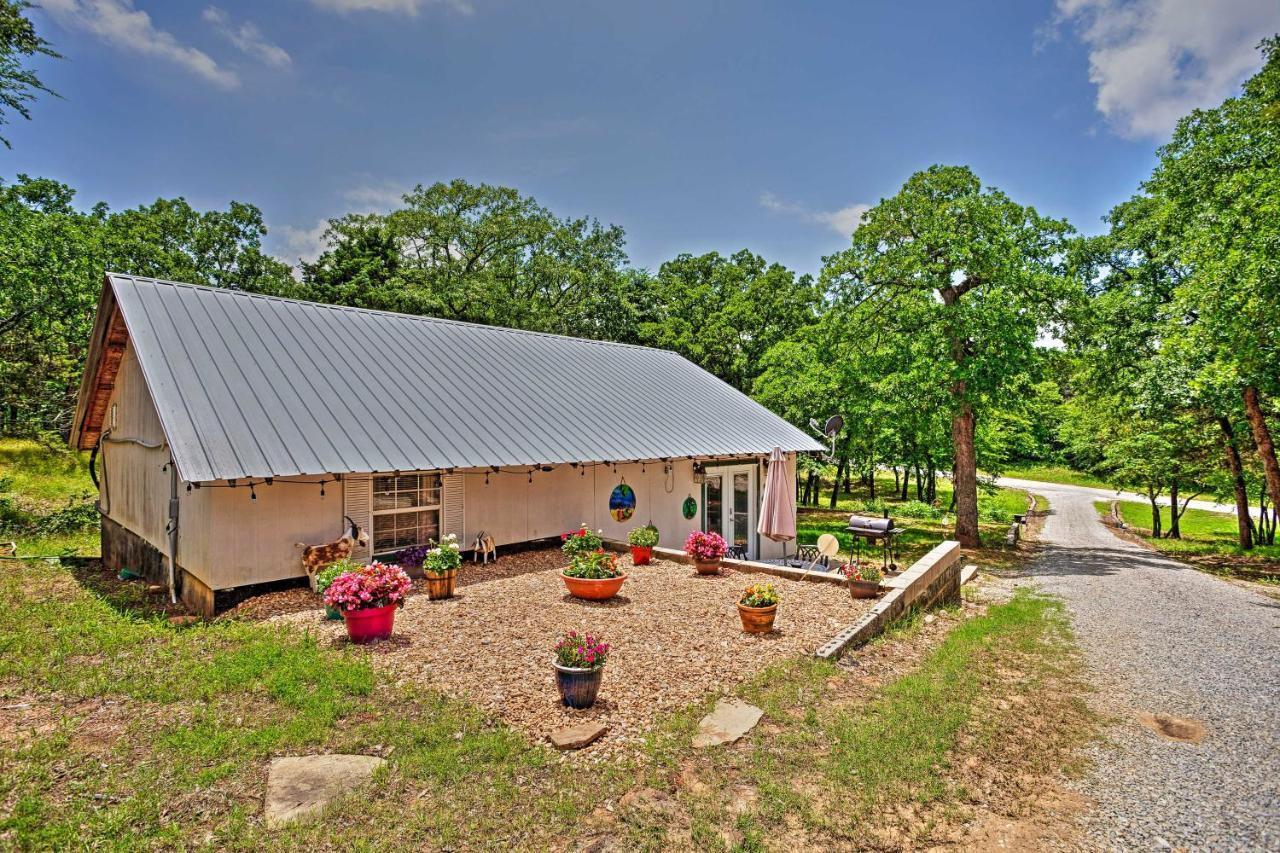Lake Texoma Cabin - 1 Mi To Park And Boat Ramp! Willow Spring Eksteriør billede